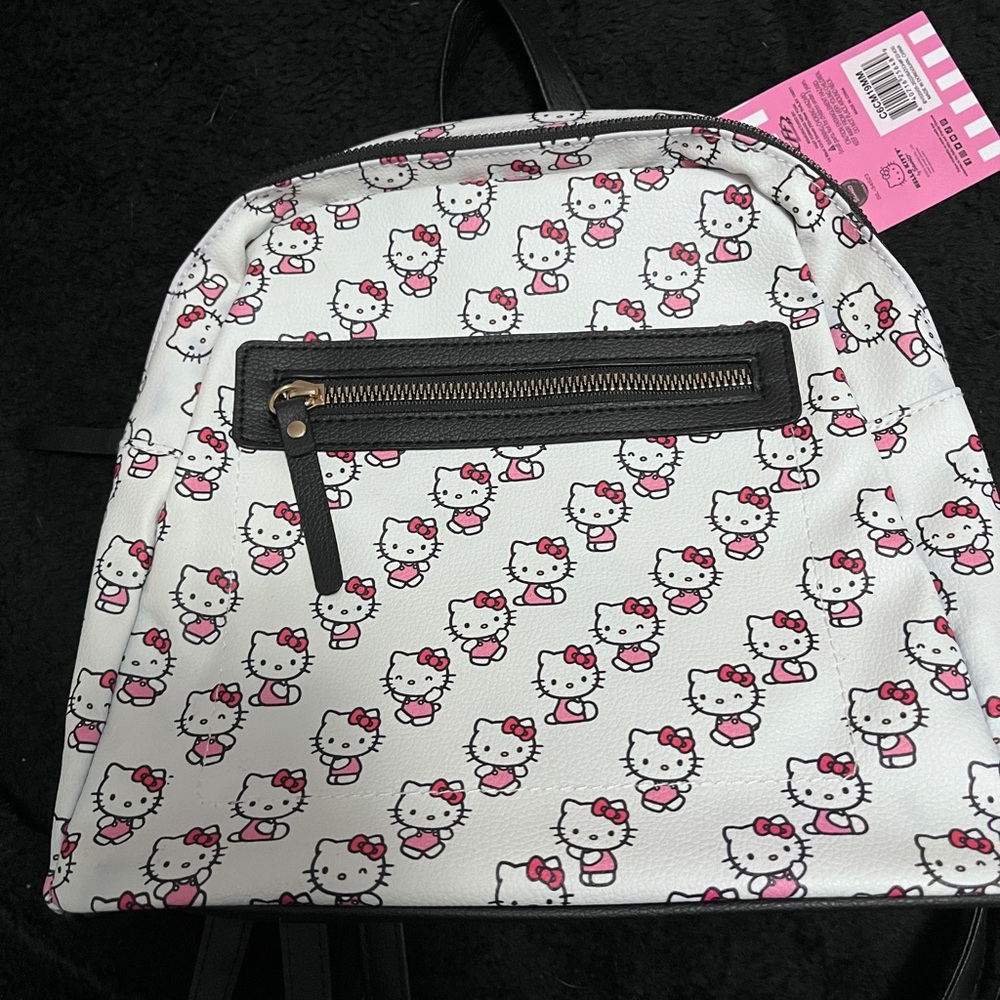 Hello Kitty White and Pink Backpack